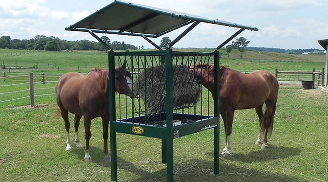 Heavy Duty Small Square Bale Pasture Feeder Cashmans