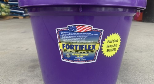 Fortiflex Flat Back Bucket 5 Gallon