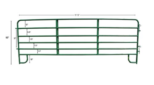 5' High Cashmans Corral Panel - Image 6