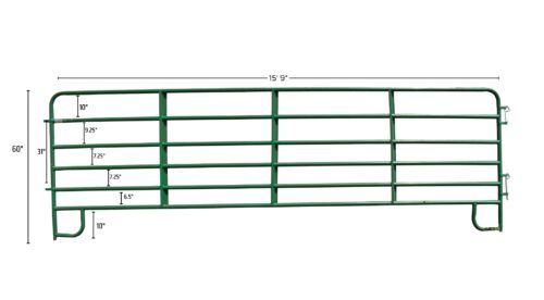 5' High Cashmans Corral Panel - Image 8